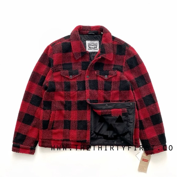 Levi's Other - NWT Levi’s Deep Pile Fleece Trucker Jacket